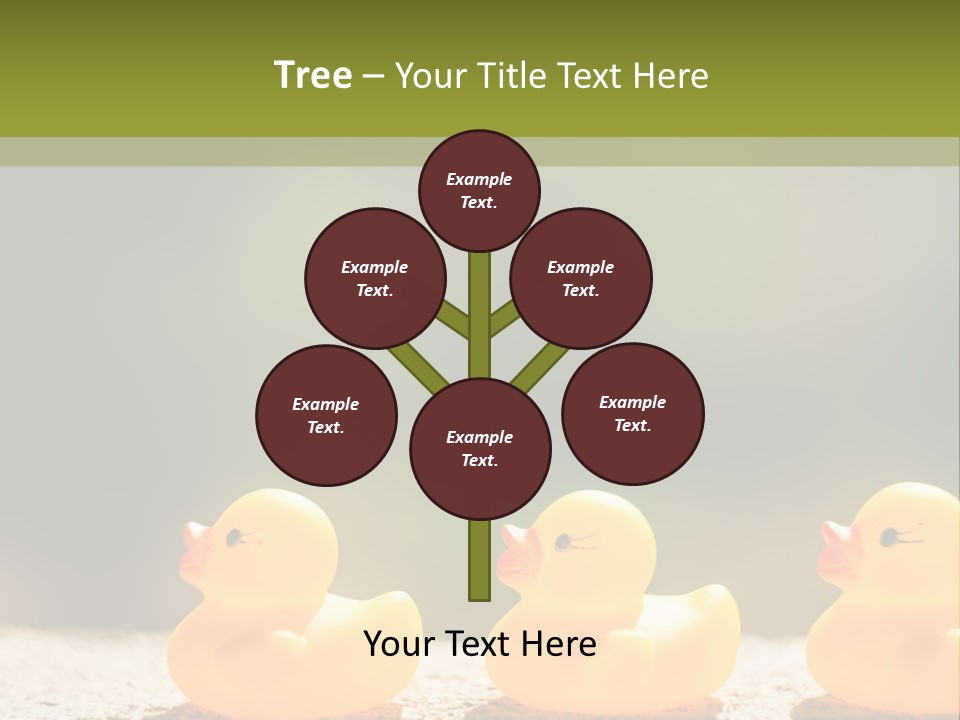 Pensioner Peaceful Single PowerPoint Template