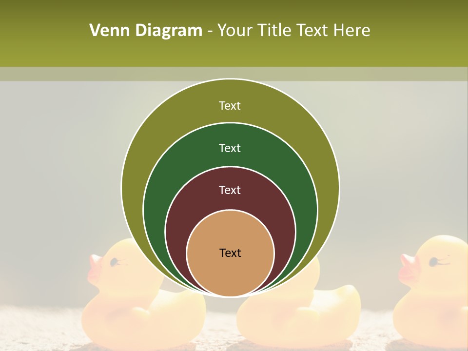 Pensioner Peaceful Single PowerPoint Template
