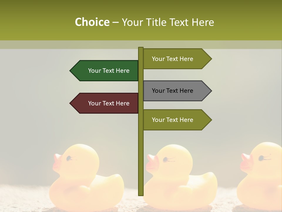 Pensioner Peaceful Single PowerPoint Template