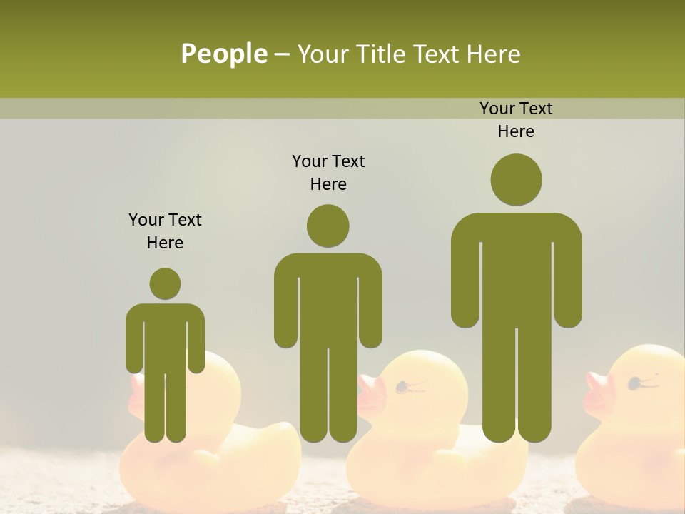 Pensioner Peaceful Single PowerPoint Template