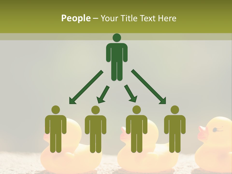 Pensioner Peaceful Single PowerPoint Template