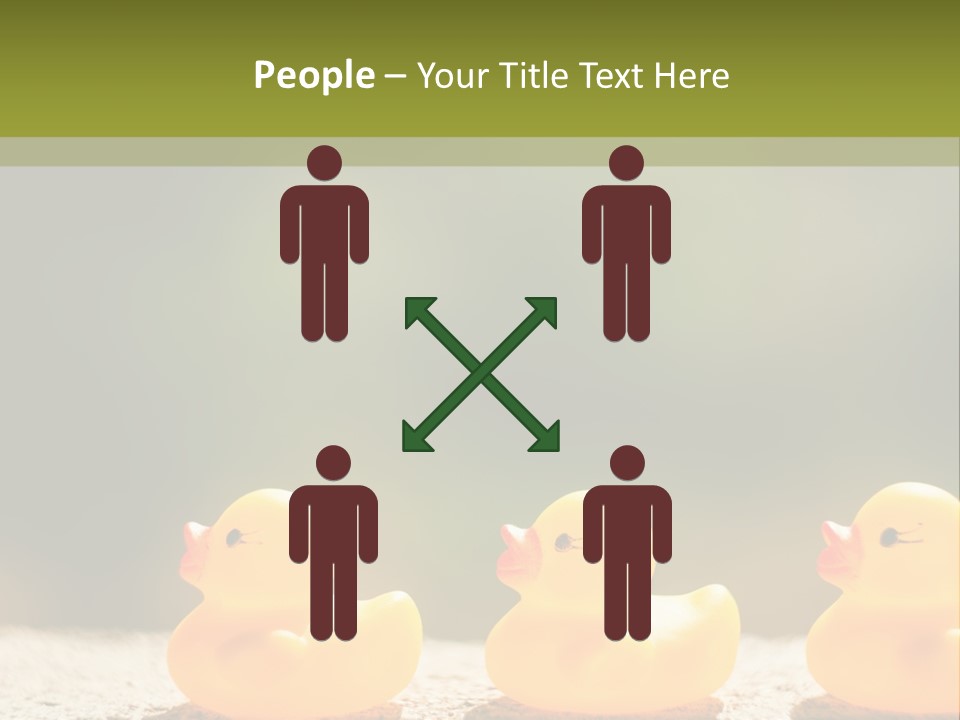 Pensioner Peaceful Single PowerPoint Template