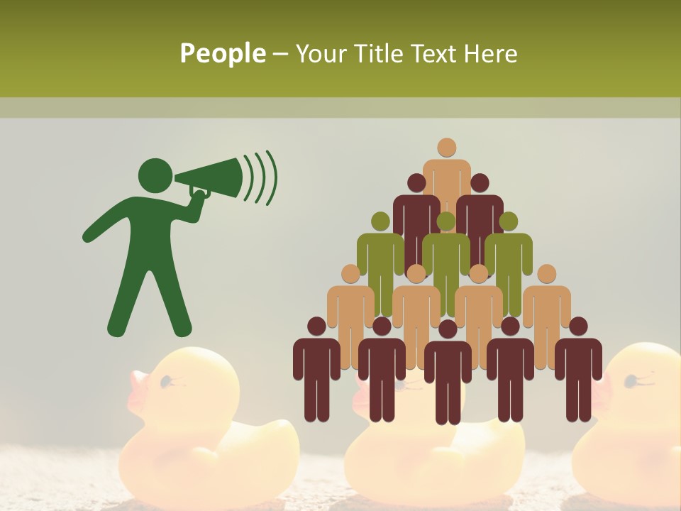 Pensioner Peaceful Single PowerPoint Template