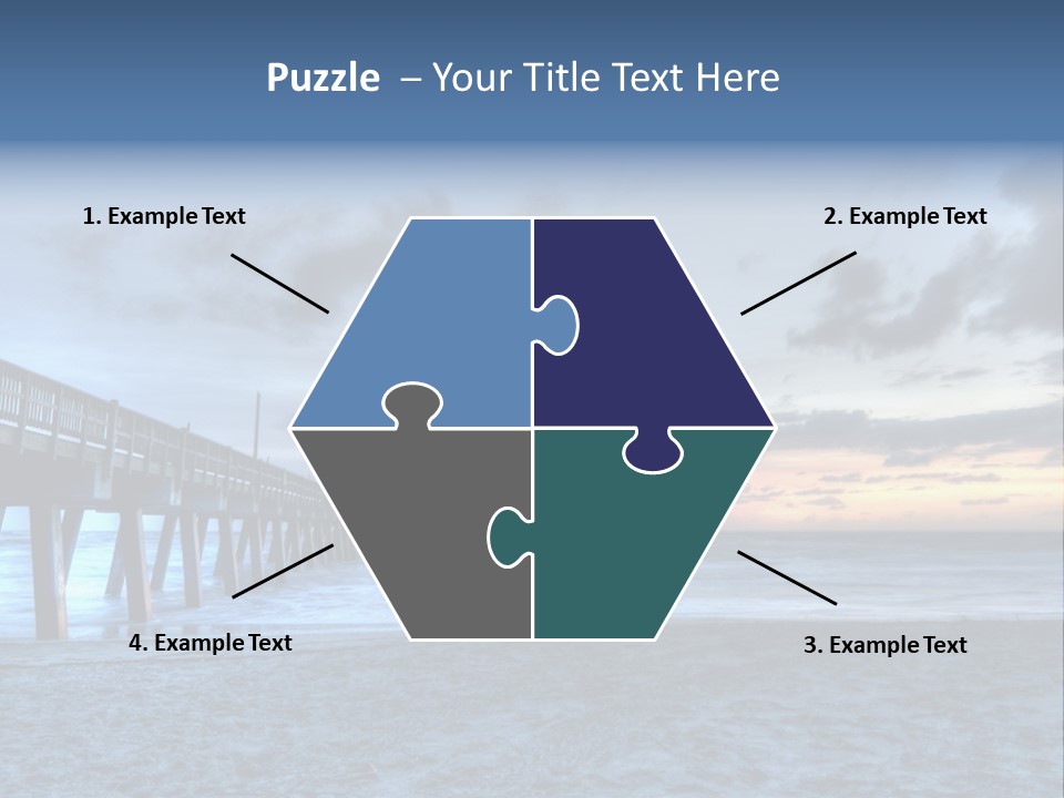 Daughter Coastal Retired PowerPoint Template