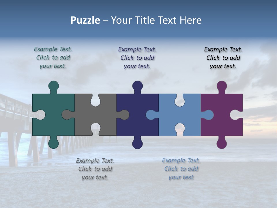 Daughter Coastal Retired PowerPoint Template