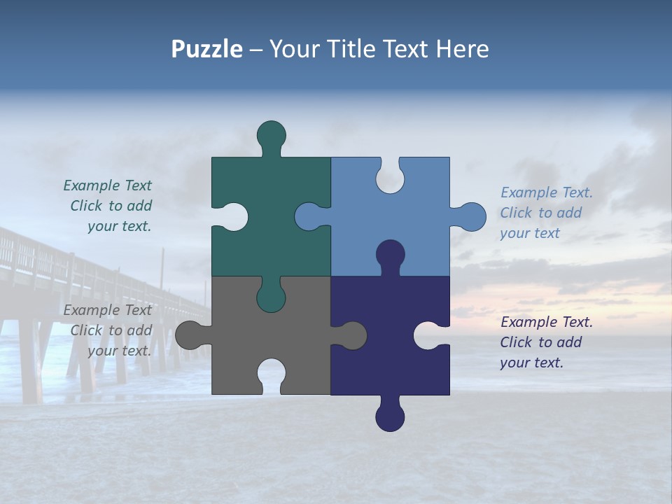 Daughter Coastal Retired PowerPoint Template