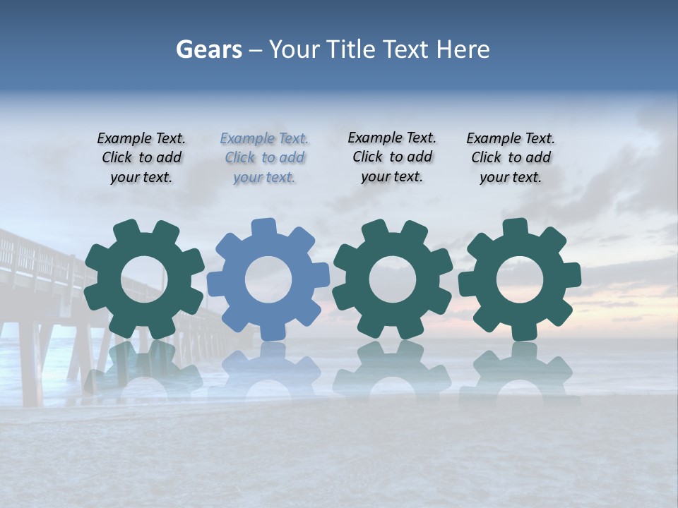 Daughter Coastal Retired PowerPoint Template