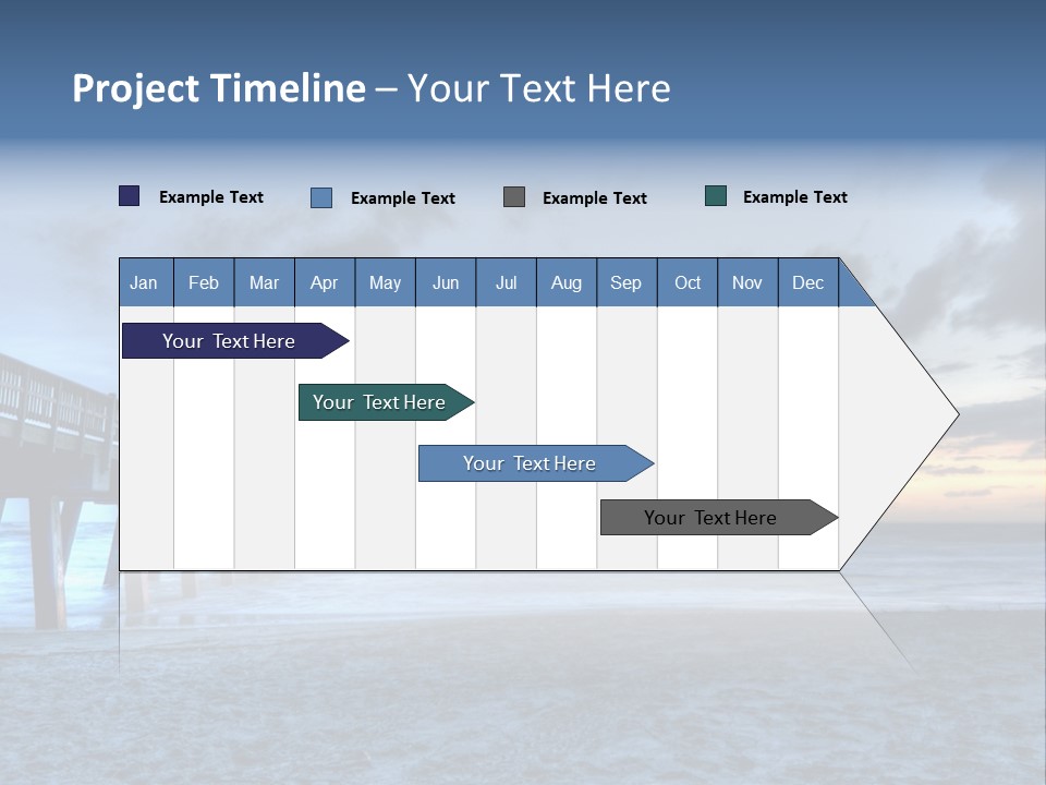 Daughter Coastal Retired PowerPoint Template