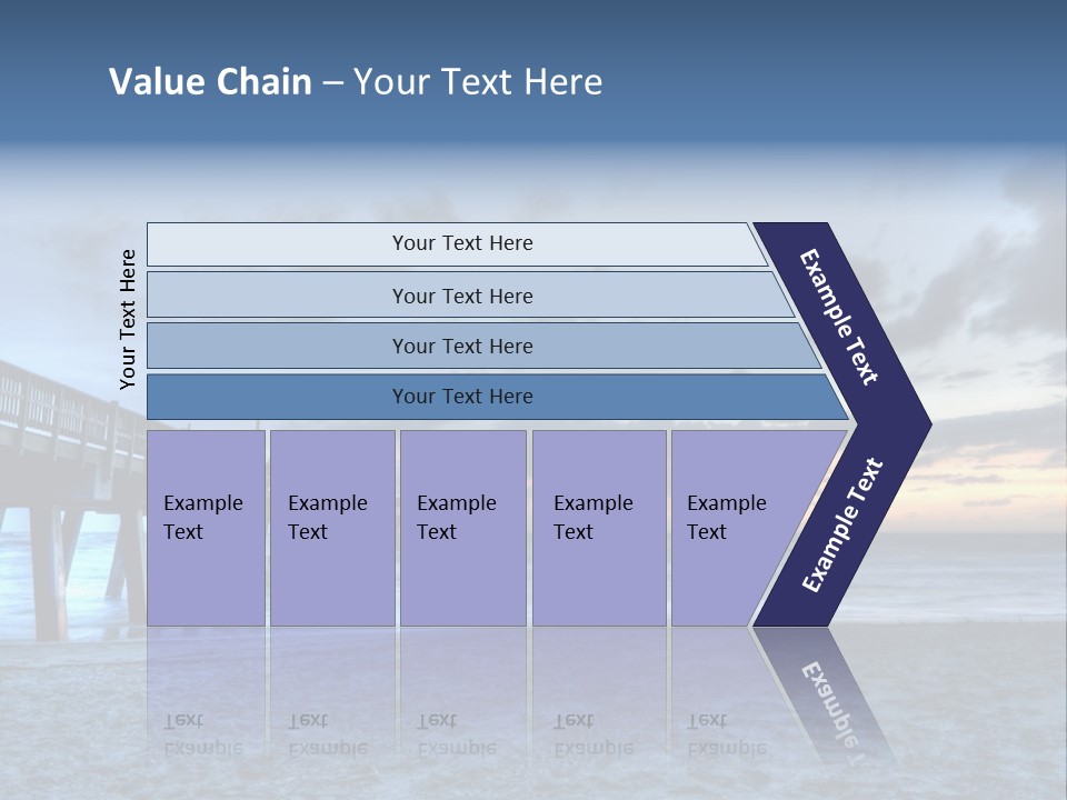Daughter Coastal Retired PowerPoint Template