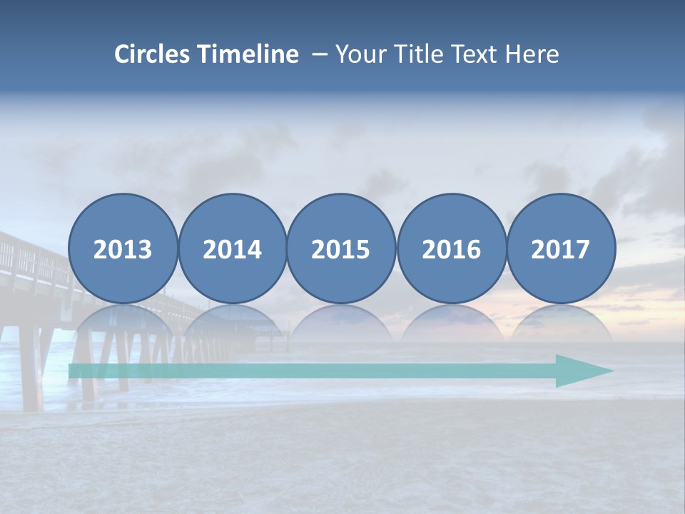Daughter Coastal Retired PowerPoint Template