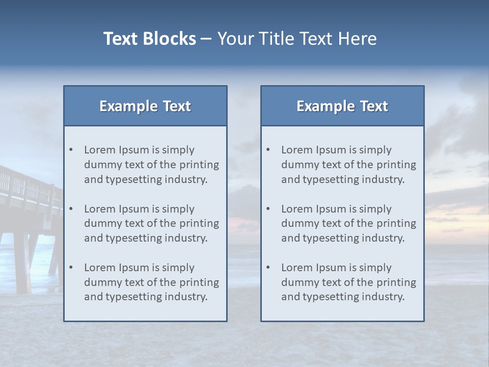 Daughter Coastal Retired PowerPoint Template