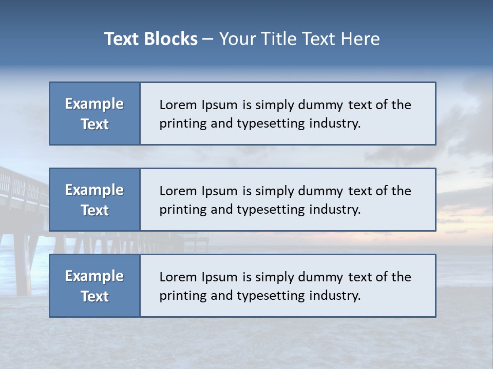 Daughter Coastal Retired PowerPoint Template