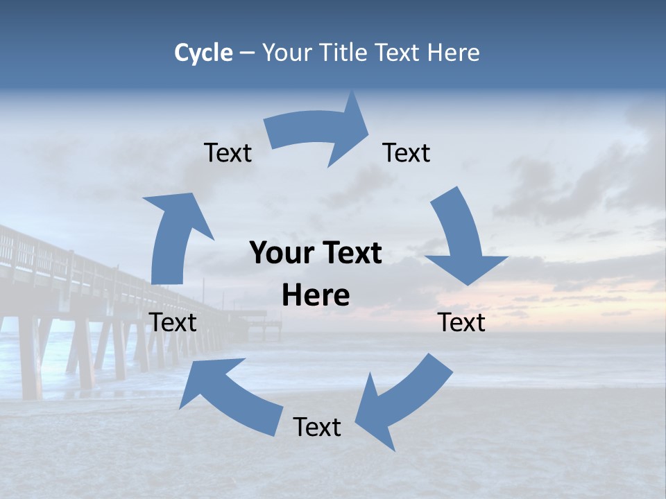 Daughter Coastal Retired PowerPoint Template