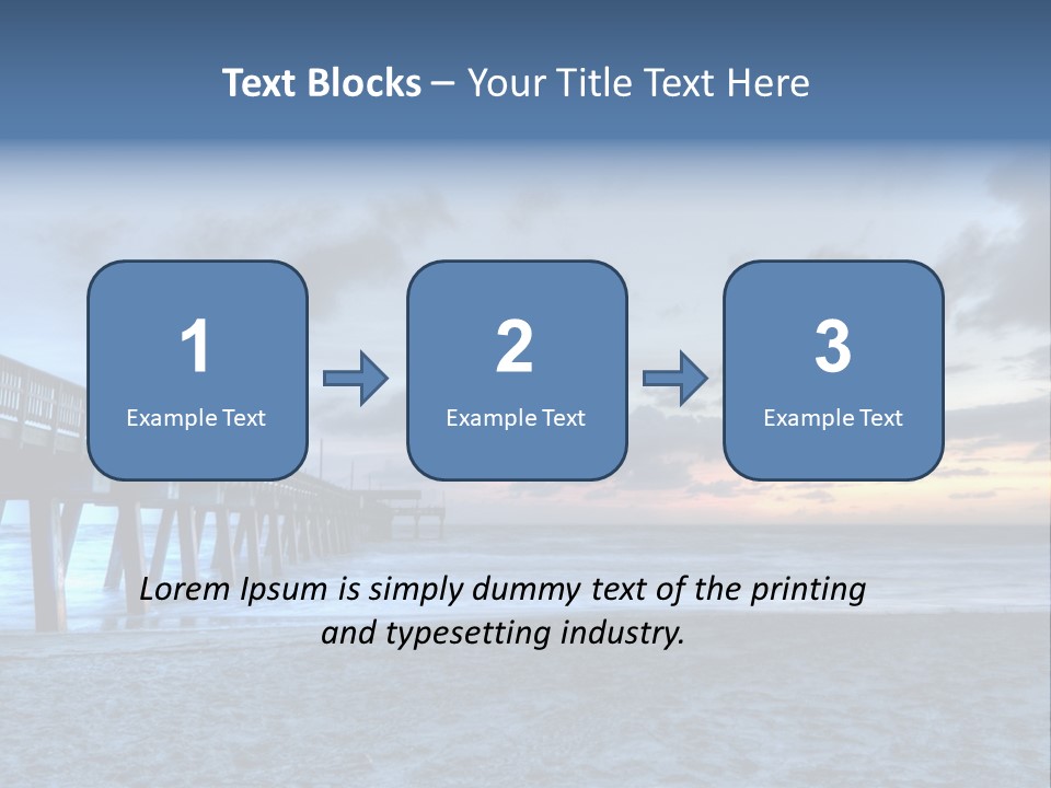 Daughter Coastal Retired PowerPoint Template