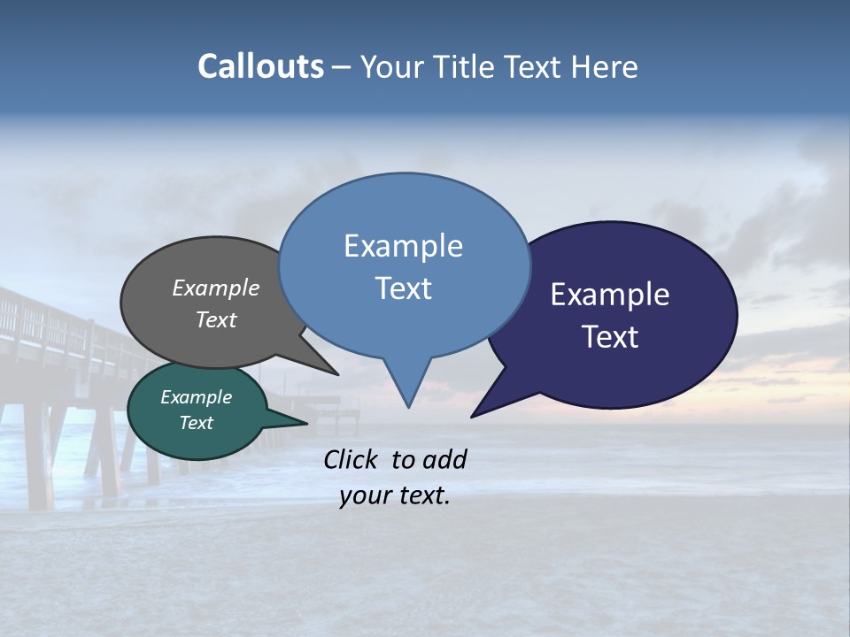 Daughter Coastal Retired PowerPoint Template