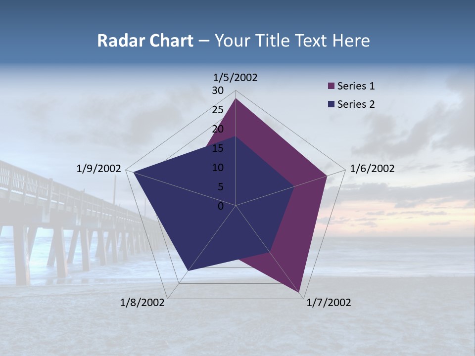 Daughter Coastal Retired PowerPoint Template