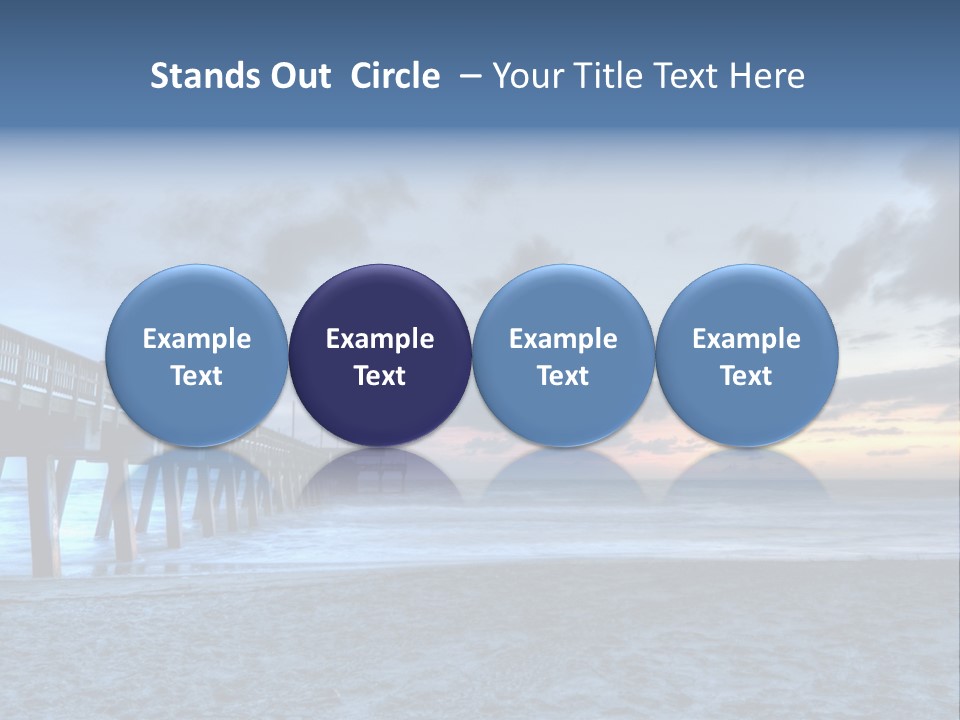 Daughter Coastal Retired PowerPoint Template