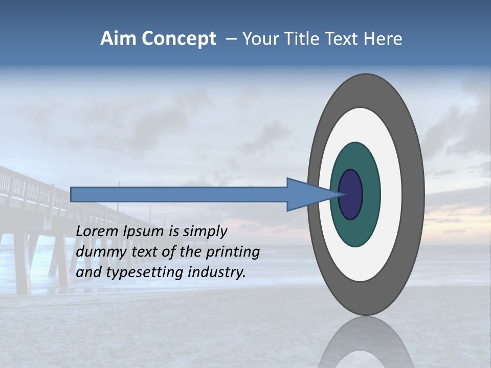 Daughter Coastal Retired PowerPoint Template