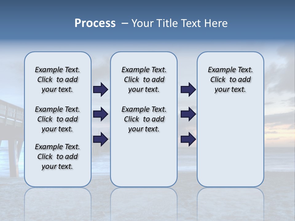 Daughter Coastal Retired PowerPoint Template