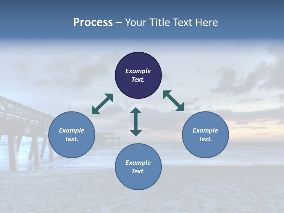 Daughter Coastal Retired PowerPoint Template