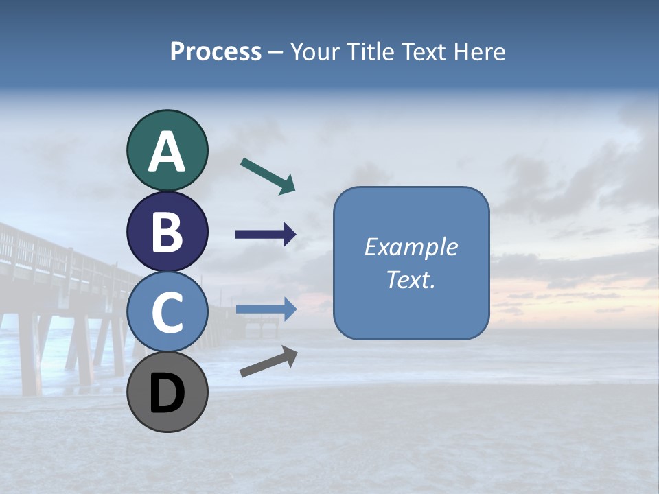 Daughter Coastal Retired PowerPoint Template