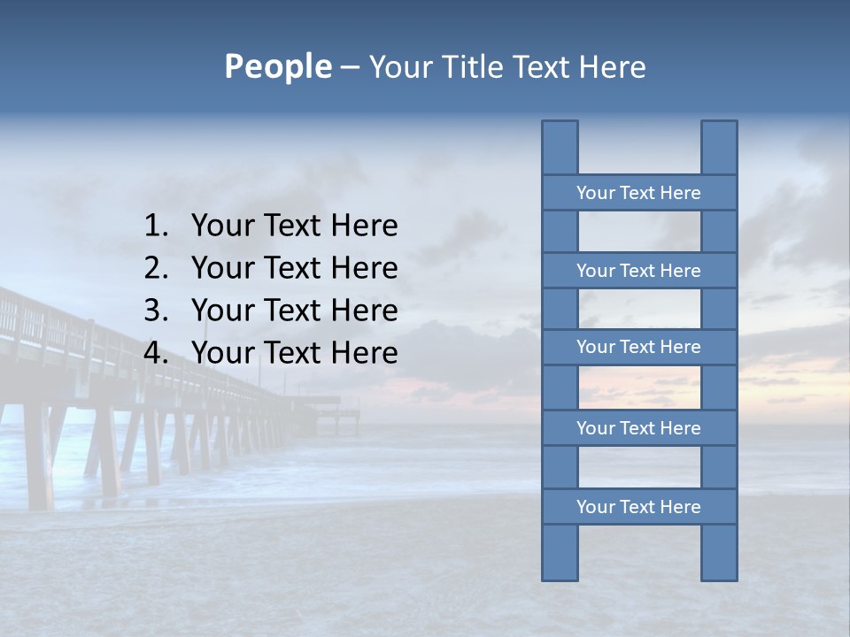 Daughter Coastal Retired PowerPoint Template