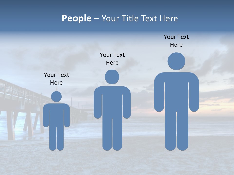 Daughter Coastal Retired PowerPoint Template