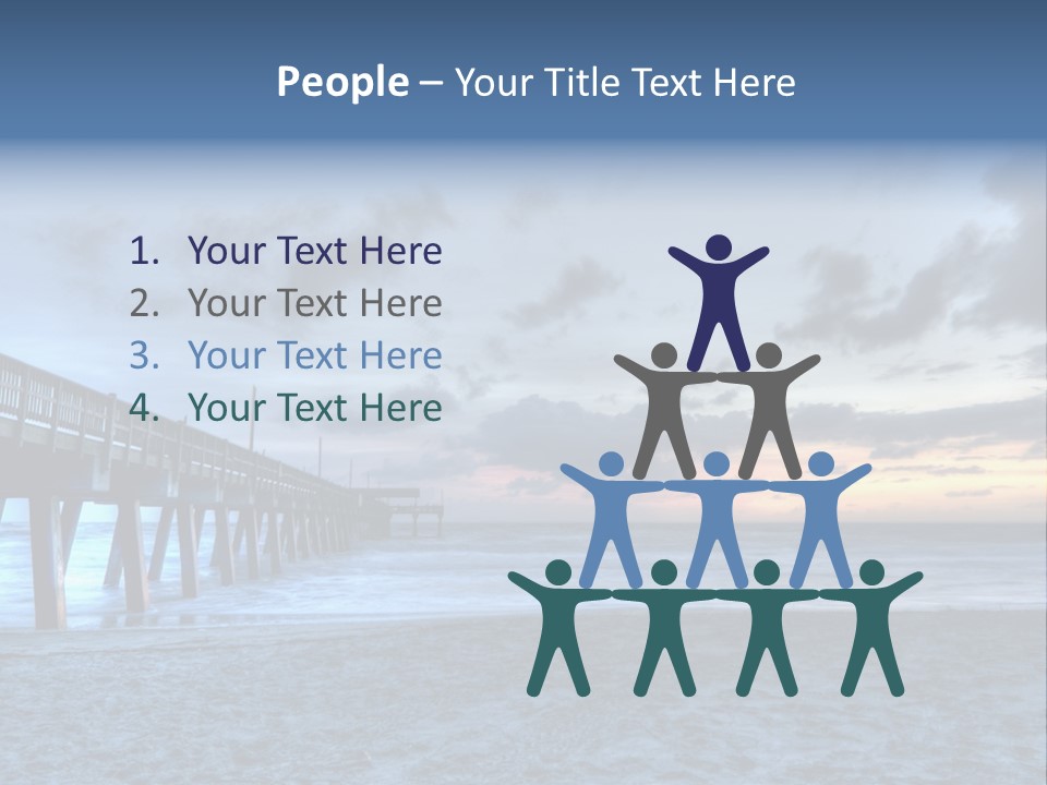 Daughter Coastal Retired PowerPoint Template