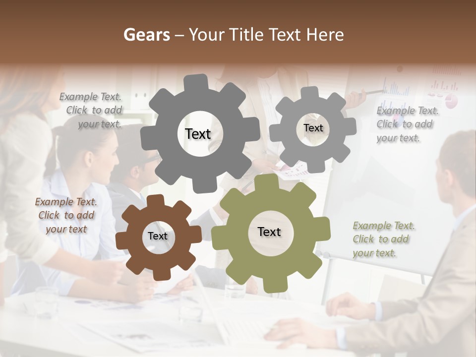 Beach Wellness Standing PowerPoint Template