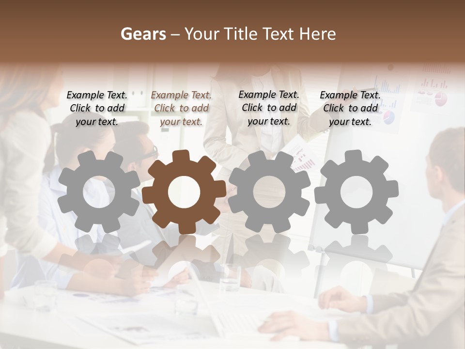 Beach Wellness Standing PowerPoint Template