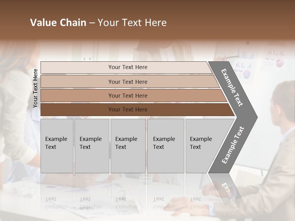 Beach Wellness Standing PowerPoint Template
