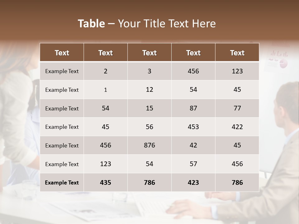 Beach Wellness Standing PowerPoint Template