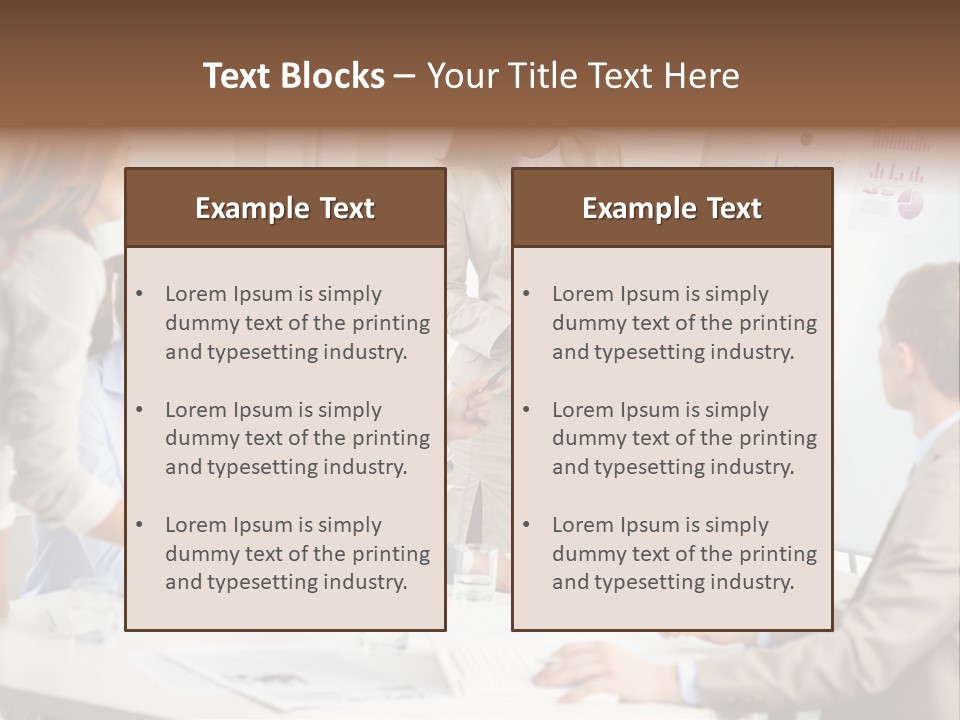 Beach Wellness Standing PowerPoint Template