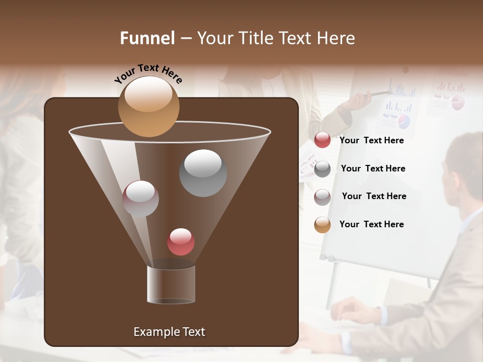 Beach Wellness Standing PowerPoint Template