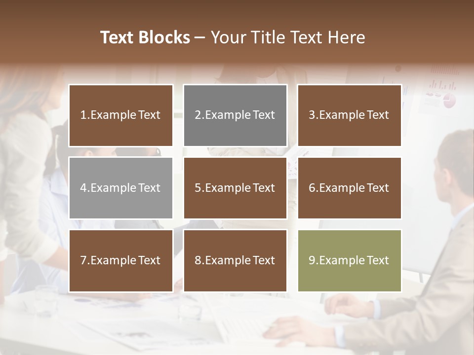 Beach Wellness Standing PowerPoint Template