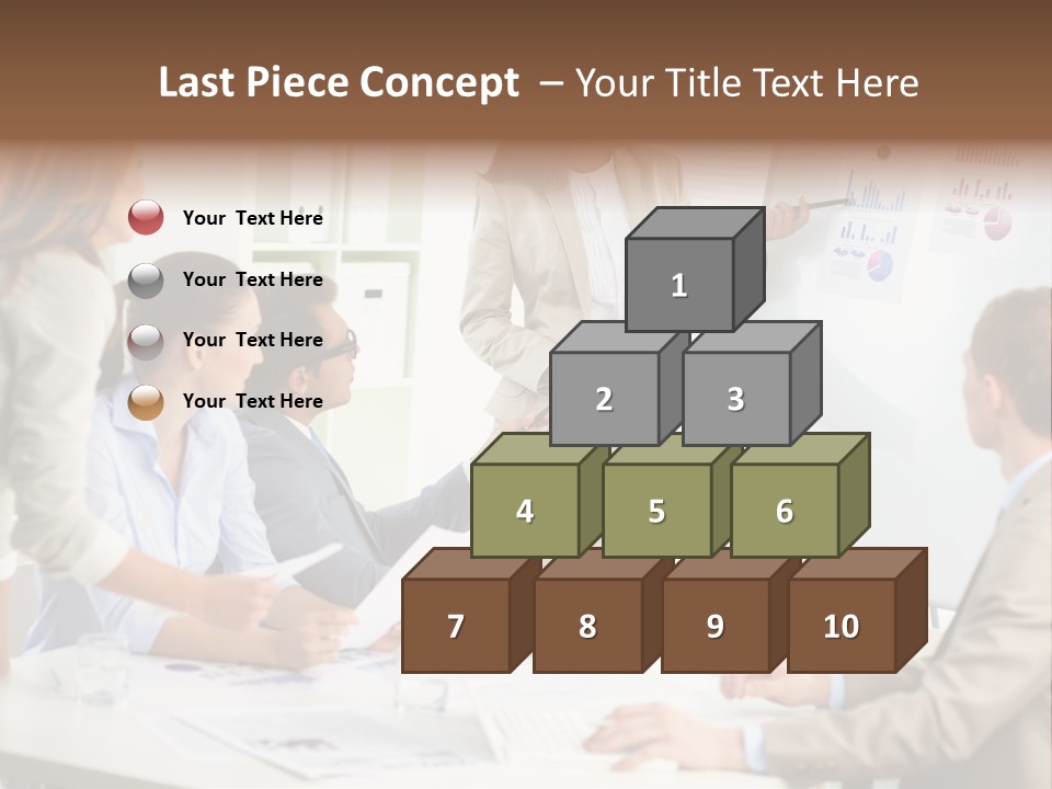 Beach Wellness Standing PowerPoint Template