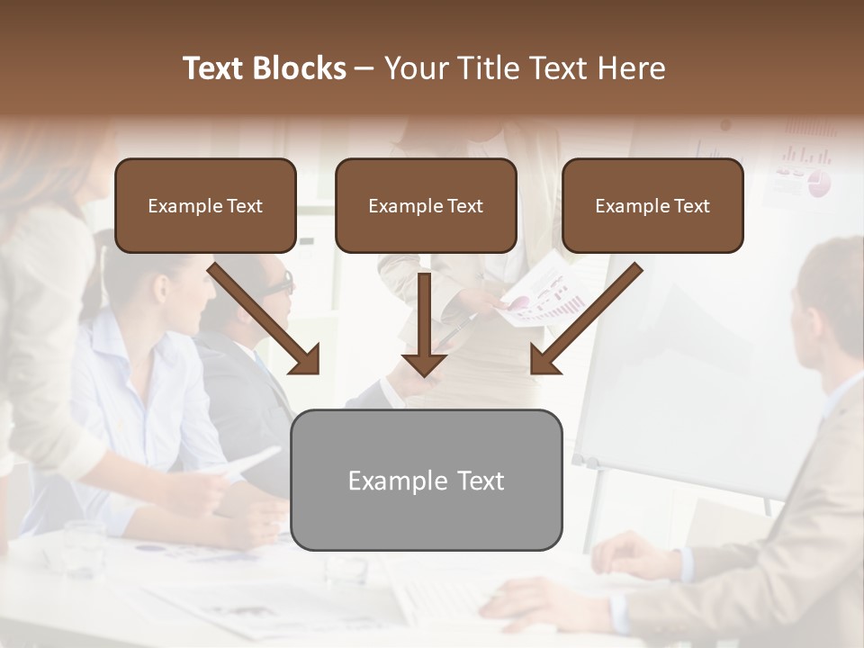 Beach Wellness Standing PowerPoint Template