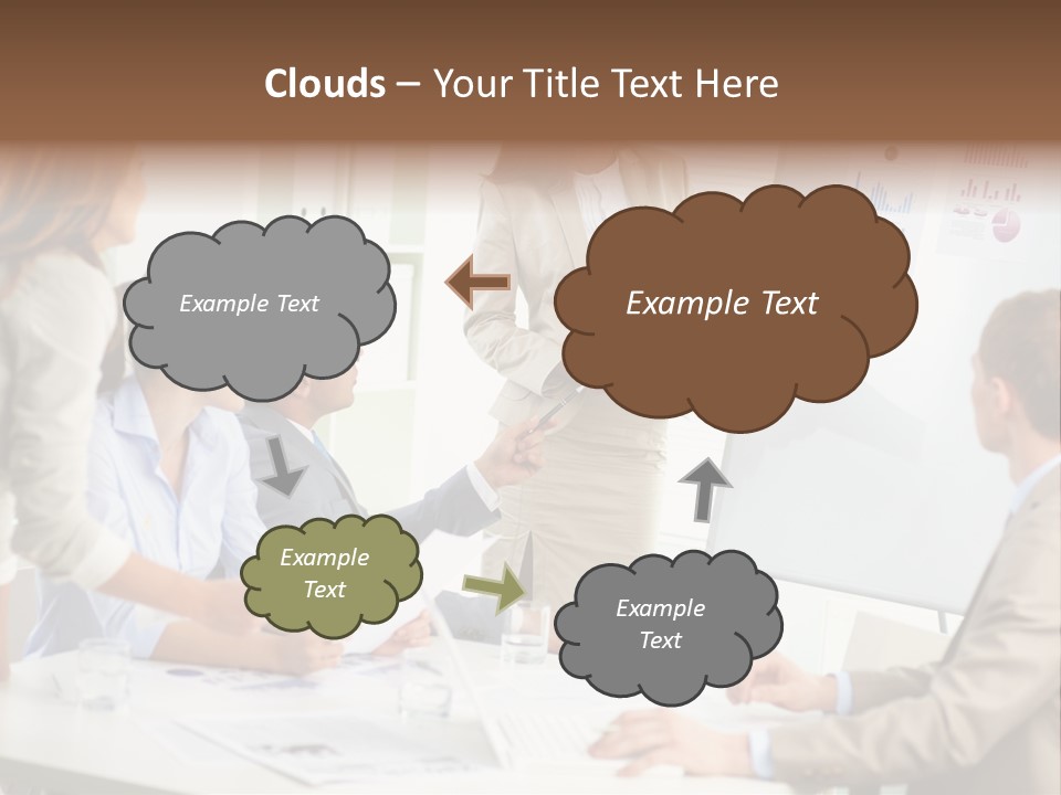 Beach Wellness Standing PowerPoint Template