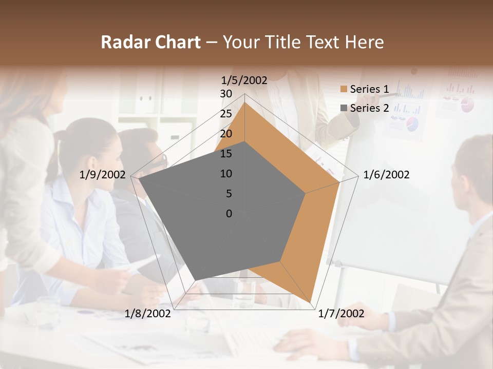 Beach Wellness Standing PowerPoint Template
