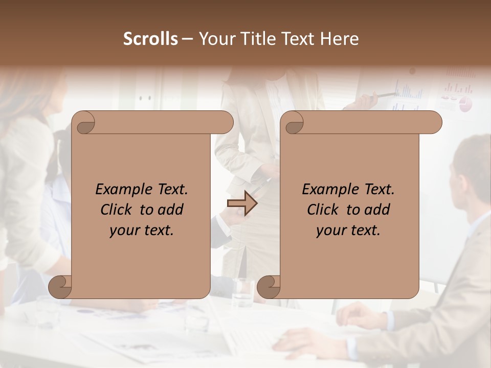 Beach Wellness Standing PowerPoint Template