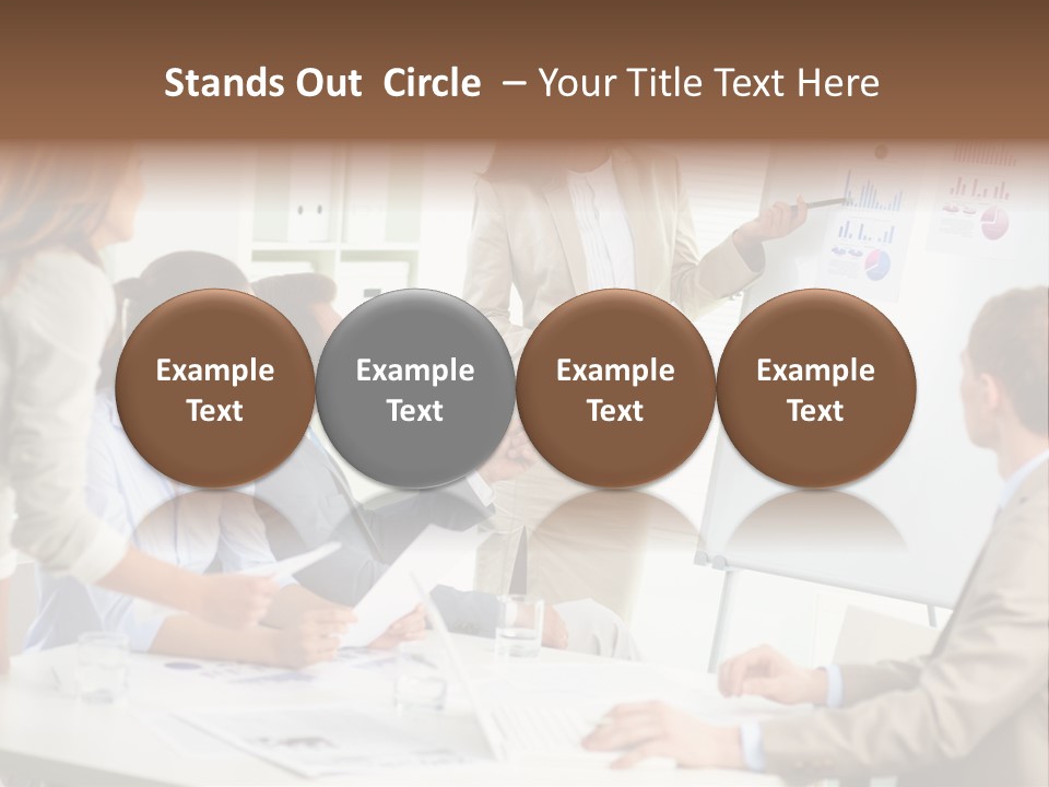 Beach Wellness Standing PowerPoint Template