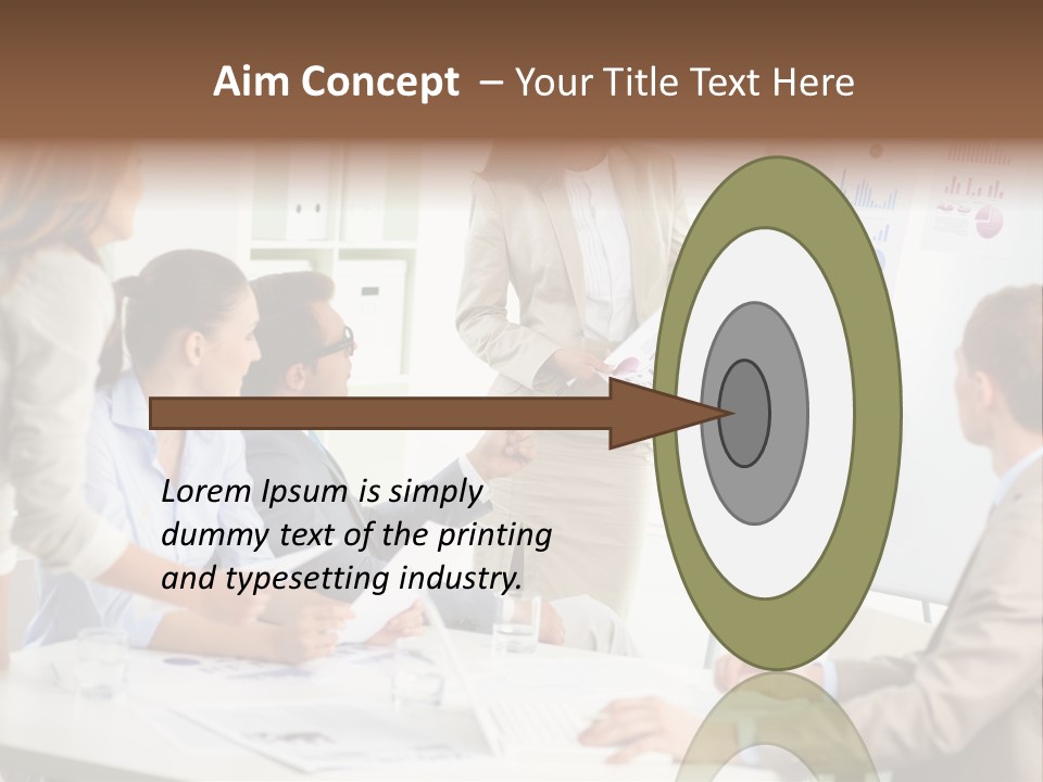 Beach Wellness Standing PowerPoint Template