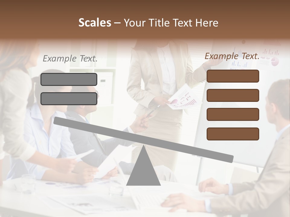 Beach Wellness Standing PowerPoint Template