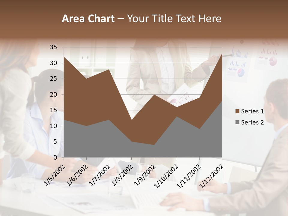 Beach Wellness Standing PowerPoint Template