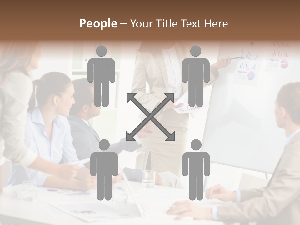 Beach Wellness Standing PowerPoint Template