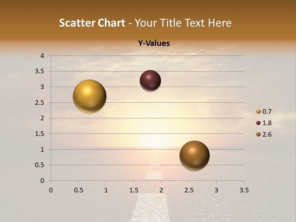 Sunset Beach Portrait PowerPoint Template