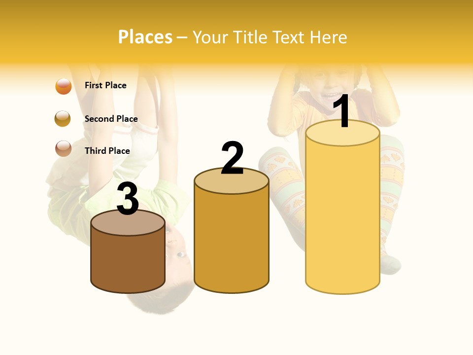 Standing Wave White PowerPoint Template