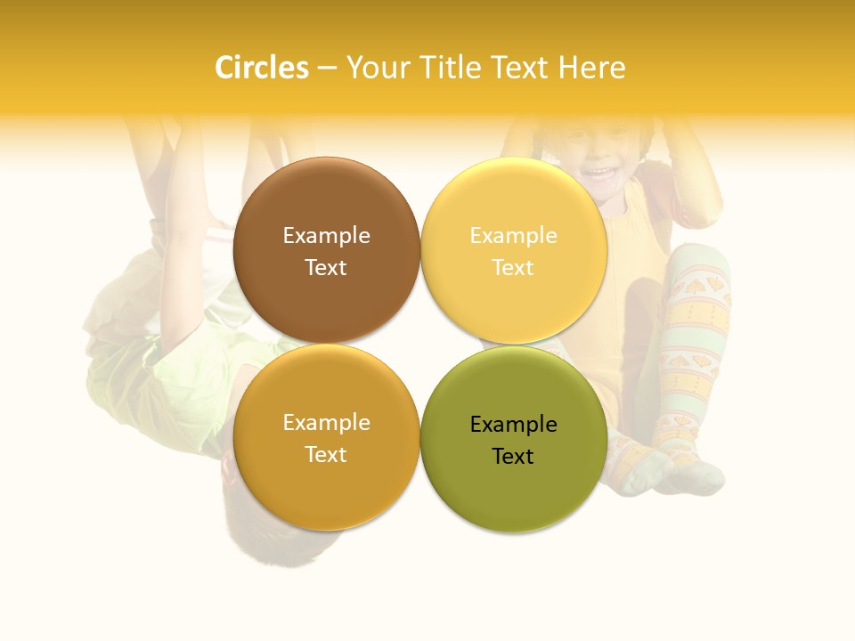 Standing Wave White PowerPoint Template