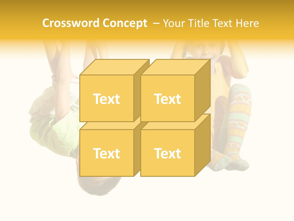 Standing Wave White PowerPoint Template