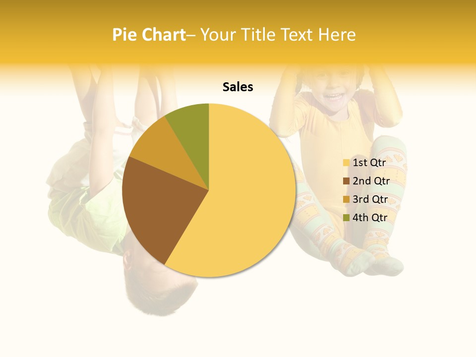 Standing Wave White PowerPoint Template